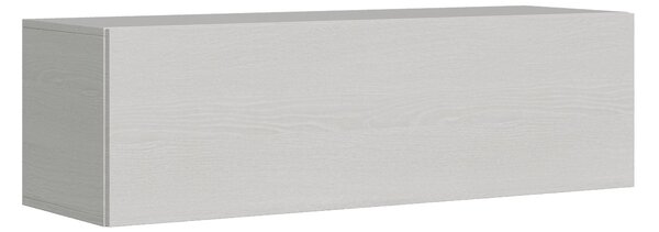 Mobile Pensile con Anta a Ribalta 133,6x40x39,5 cm Bianco Frassino