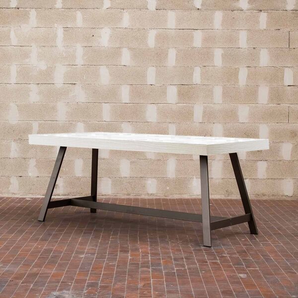 Tavolo 130x90x76 cm Achille Fix Bianco Frassino