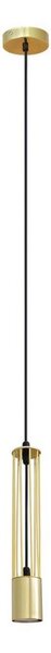 LED Lampadario su corda BARS 1xGU10/4,8W/230V oro