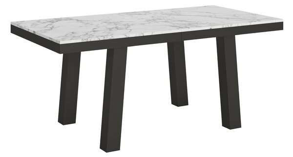 Tavolo Allungabile 180-284x90x80 cm Bridge Evolution Marmo