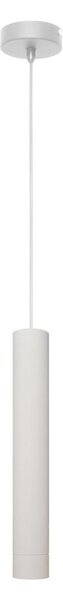 Lampadario LED a sospensione con filo TUBA 1xGU10/4,8W/230V bianco