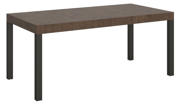 Tavolo Allungabile 200-304x90x77 cm Everyday Noce Gambe Antracite