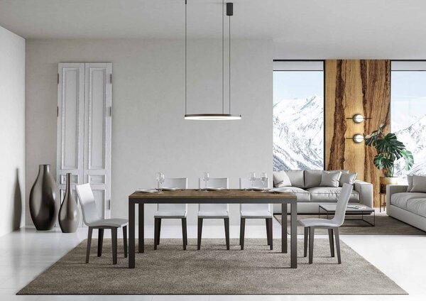 Tavolo Allungabile 160-264x90x80 cm Everyday Evolution Noce
