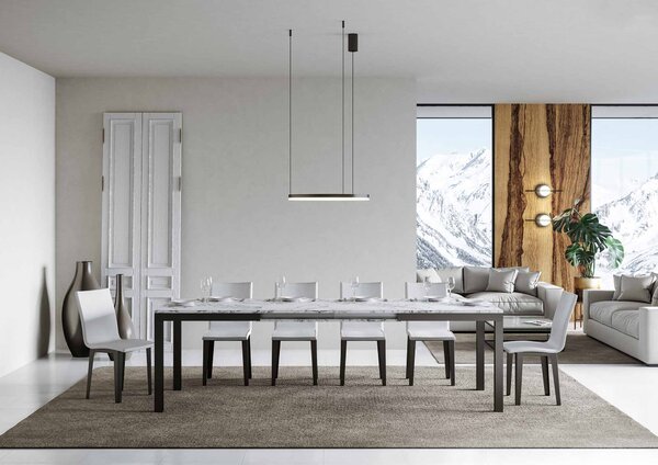 Tavolo Allungabile 160-264x90x80 cm Everyday Evolution Marmo