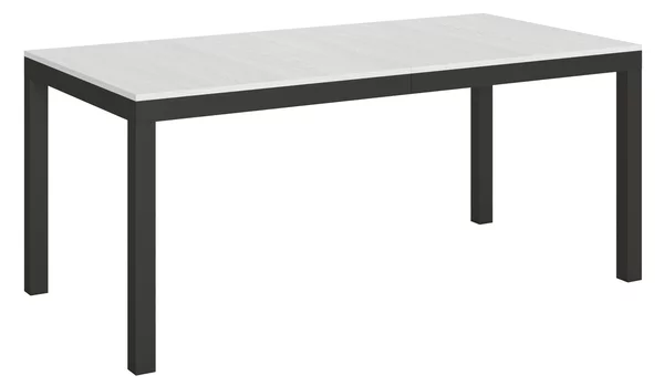 Tavolo Allungabile 180-284x90x80 cm Everyday Evolution Bianco Frassino