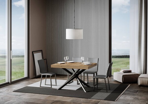 Tavolo 130x90x77 cm Famas Fix Quercia Naturale