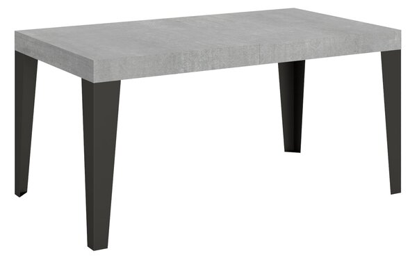 Tavolo Allungabile 160-264x90x77 cm Flame Cemento