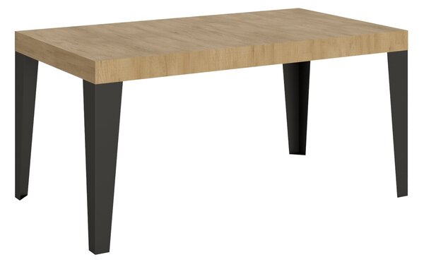 Tavolo Allungabile 160-244x80x77 cm Flame Quercia Natura