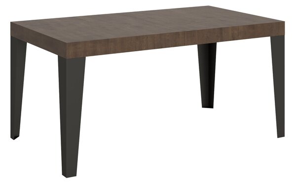 Tavolo Allungabile 160-244x80x77 cm Flame Noce