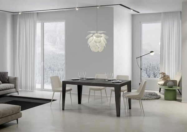 Tavolo Allungabile 180-284x90x80 cm Flame Evolution Cemento