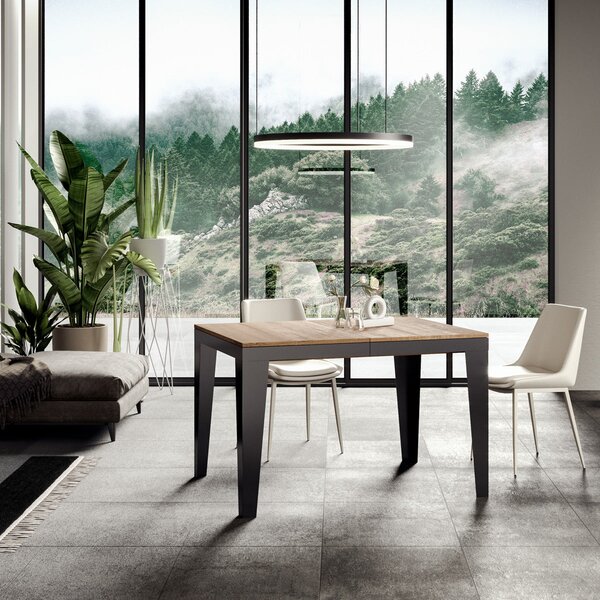 Tavolo Allungabile 160-264x90x80 cm Flame Evolution Quercia Naturale