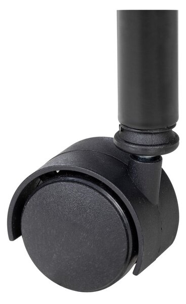 Scaffale mobile in metallo nero 41x75 cm - Wenko