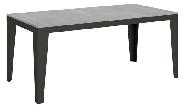 Tavolo Allungabile 180-284x90x80 cm Flame Evolution Cemento