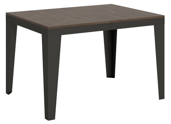 Tavolo Allungabile 120-224x90x80 cm Flame Evolution Noce