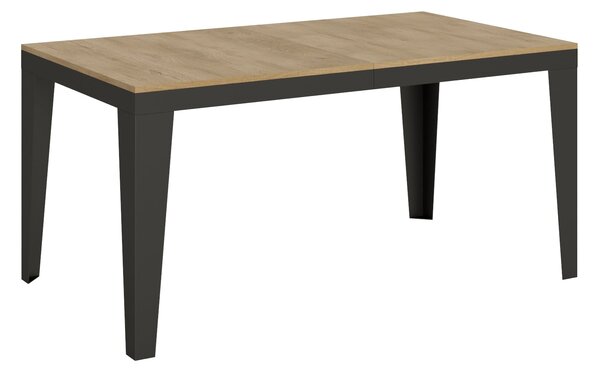 Tavolo Allungabile 160-264x90x80 cm Flame Evolution Quercia Naturale
