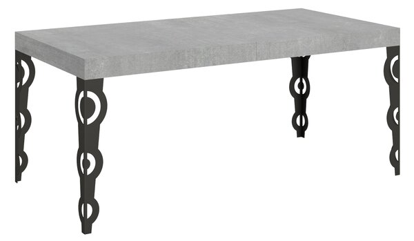 Tavolo Allungabile 180-284x90x77 cm Karamay Cemento