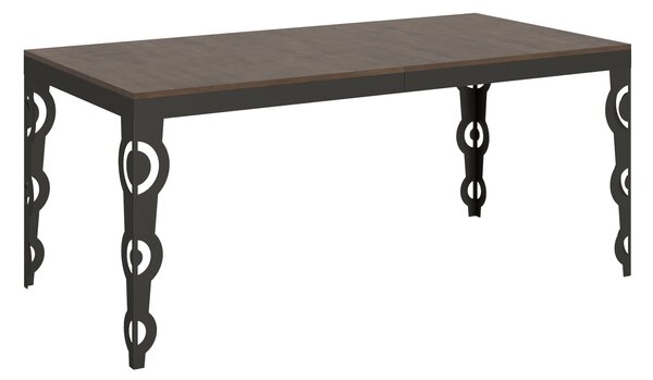Tavolo Allungabile 180-284x90x80 cm Karamay Evolution Noce