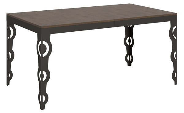 Tavolo Allungabile 160-264x90x80 cm Karamay Evolution Noce