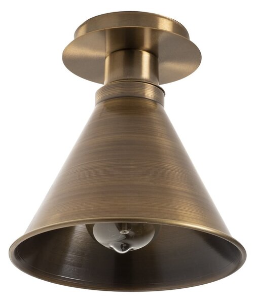 Plafoniera color bronzo con paralume in metallo ø 20 cm Tramino – Opviq lights