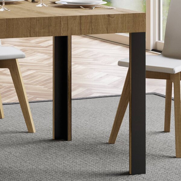 Tavolo 160x90x77 cm Tavolo Linea Fix Quercia Naturale