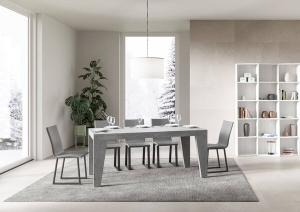 Tavolo Allungabile 180/284x90x77 cm Naxy Premium Cemento