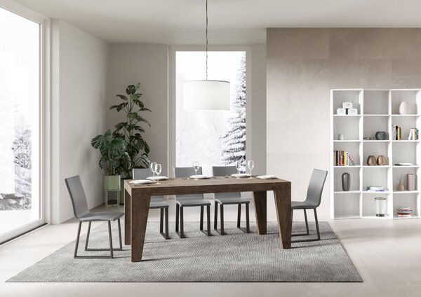 Tavolo Allungabile 160/264x90x77 cm Naxy Premium Noce