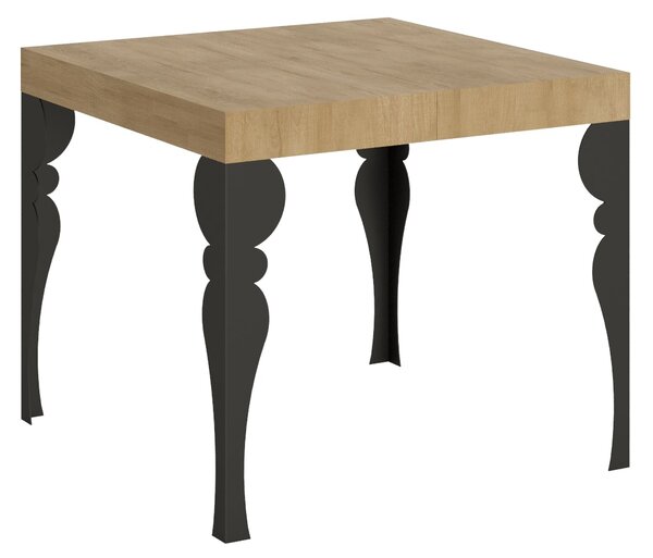 Tavolo Allungabile 90-246x90x77 cm Paxon Quercia Naturale