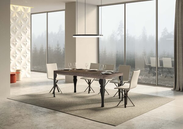 Tavolo Allungabile 180-284x90x77 cm Paxon Noce