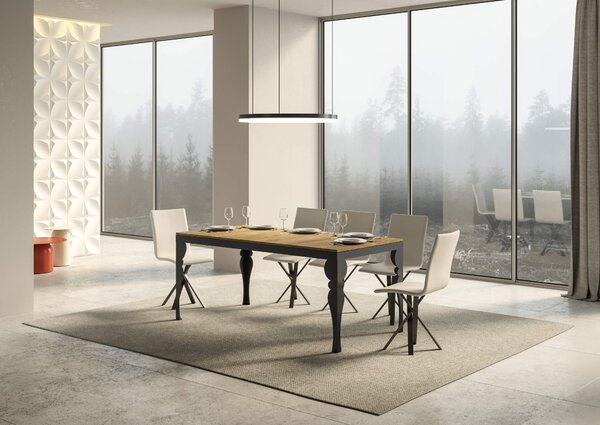 Tavolo Allungabile 180-284x90x80 cm Paxon Evolution Quercia Naturale