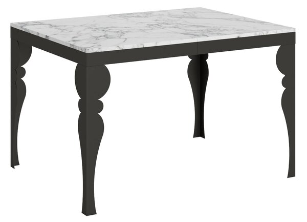 Tavolo Allungabile 120-224x90x80 cm Paxon Evolution Marmo