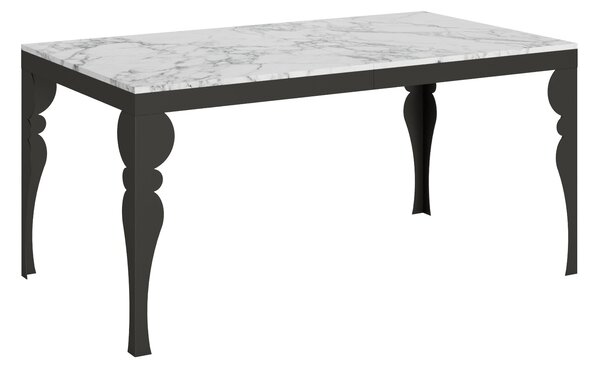 Tavolo Allungabile 160-264x90x80 cm Paxon Evolution Marmo