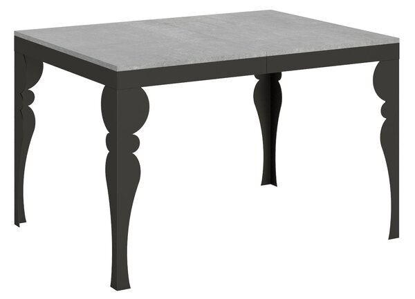 Tavolo Allungabile 120-224x90x80 cm Paxon Evolution Cemento