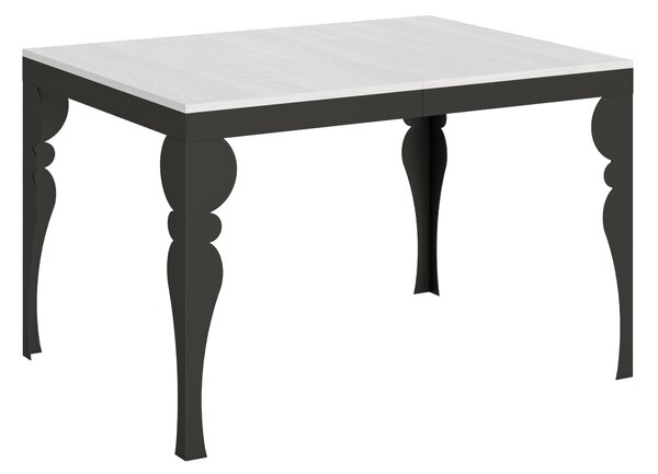 Tavolo Allungabile 120-224x90x80 cm Paxon Evolution Bianco Frassino