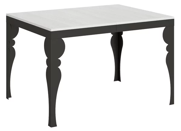 Tavolo Allungabile 120-380x90x77 cm Paxon Evolution Bianco Frassino