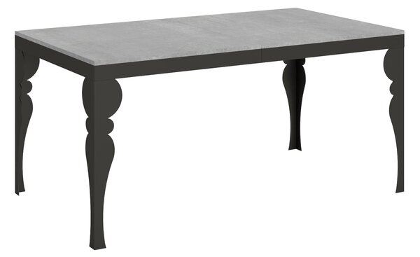 Tavolo Allungabile 160-264x90x80 cm Paxon Evolution Cemento
