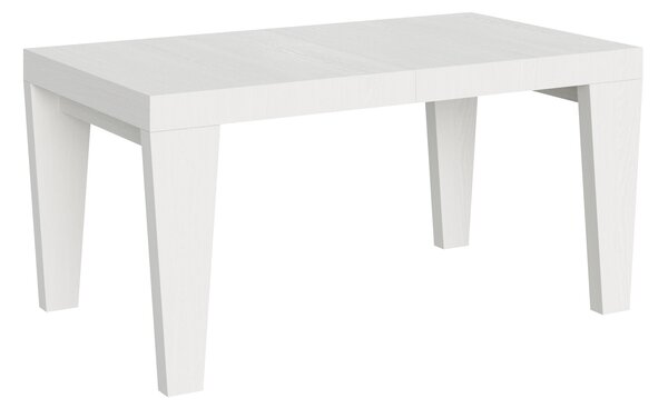 Tavolo Allungabile 160-264x90x77 cm Spimbo Bianco Frassino