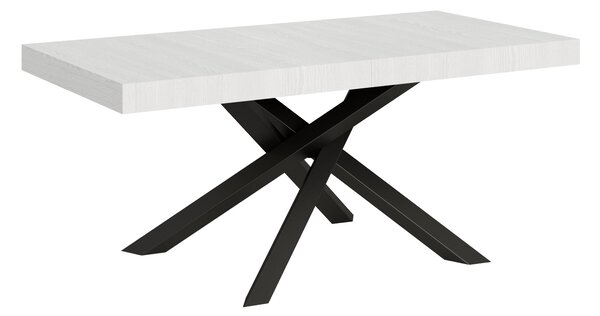 Tavolo Allungabile 180-284x90x77 cm Volantis Bianco Frassino
