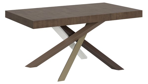 Tavolo Allungabile 160-264x90x77 cm Volantis Noce