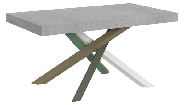 Tavolo Allungabile 160-264x90x77 cm Volantis Cemento