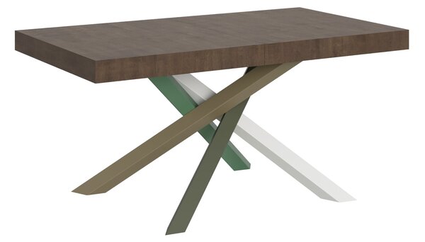 Tavolo Allungabile 160-264x90x77 cm Volantis Noce