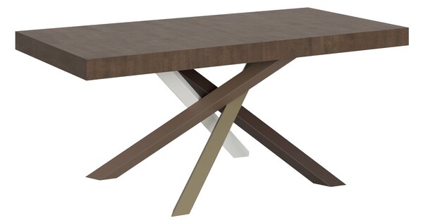 Tavolo Allungabile 200-304x90x77 cm Volantis Noce Telaio 4C