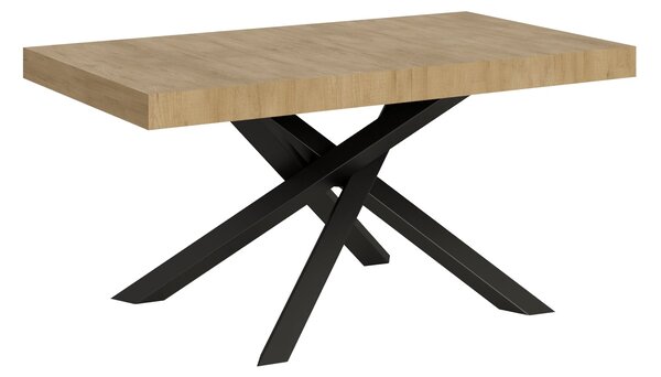 Tavolo Allungabile 160-264x90x77 cm Volantis Quercia Naturale