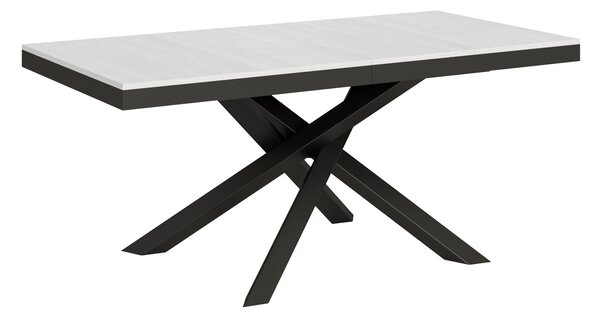 Tavolo Allungabile 160-264x90x80 cm Volantis Evolution Bianco Frassino