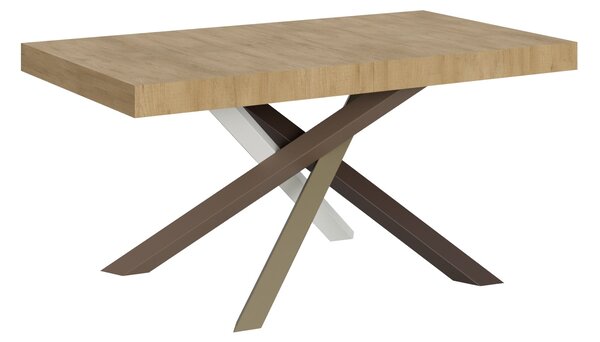 Tavolo Allungabile 160-264x90x77 cm Volantis Quercia Naturale