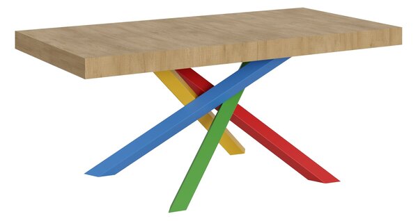 Tavolo Allungabile 180-284x90x77 cm Volantis Quercia Naturale