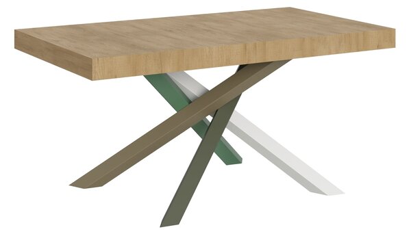 Tavolo Allungabile 160-264x90x77 cm Volantis Quercia Naturale