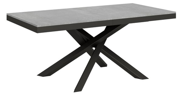 Tavolo Allungabile 180-284x90x80 cm Volantis Evolution Cemento