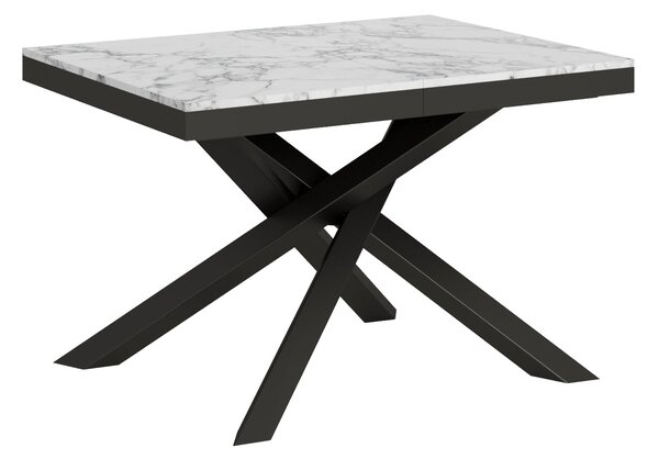 Tavolo Allungabile 120-224x90x80 cm Volantis Evolution Marmo