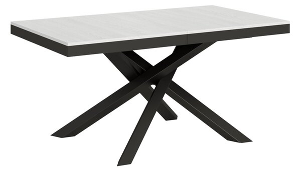 Tavolo Allungabile 160-264x90x80 cm Volantis Evolution Bianco Frassino