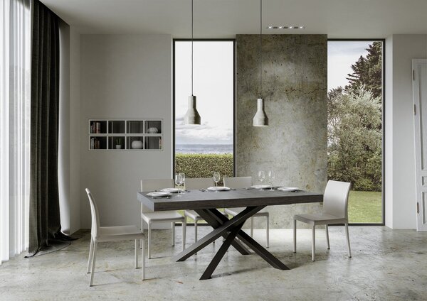 Tavolo 160x90x77 cm Volantis Fix Cemento